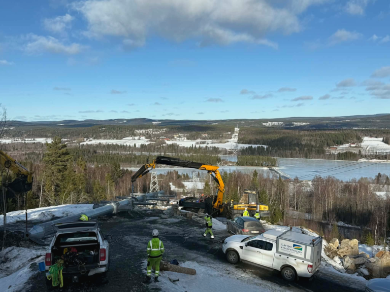 Linjemontage driftsätter station i historisk jättesatsning